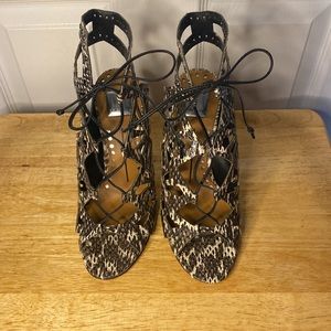 Dolce Vita Lace Up Heels